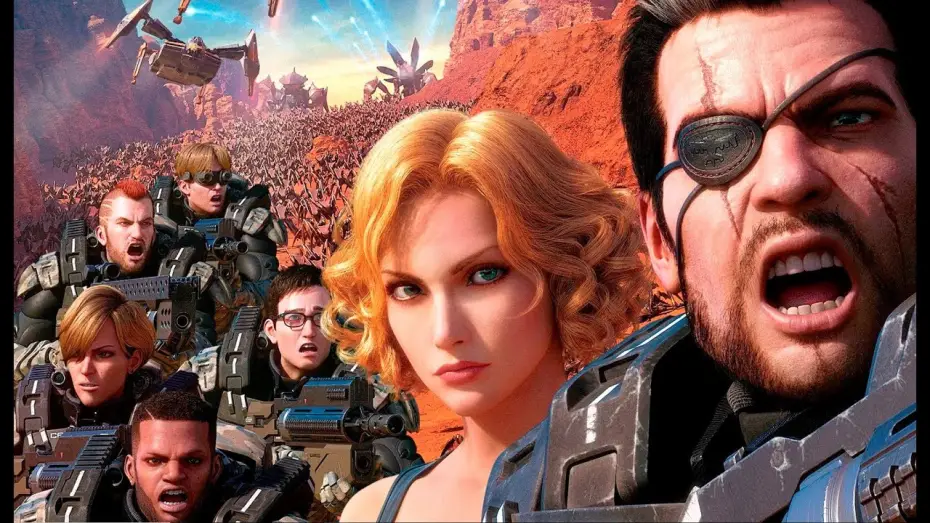 Wideo do filmu Żołnierze kosmosu. Zdrada na Marsie — STARSHIP TROOPERS: Traidor de Marte (Trailer español)