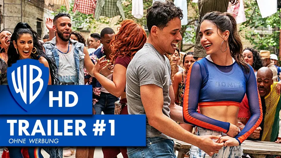 Wideo do filmu In the Heights: Wzgórza marzeń — IN THE HEIGHTS - Offizieller Trailer #1 Deutsch HD German (2021)
