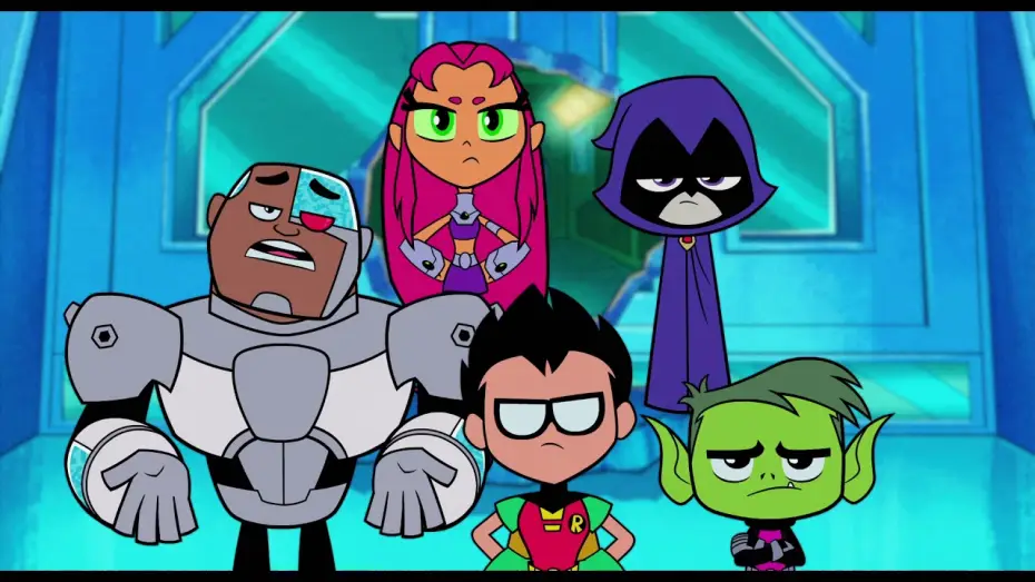 Wideo do filmu Młodzi Tytani: Akcja! Film — Teen Titans GO La Película - Tráiler Oficial - Castellano HD