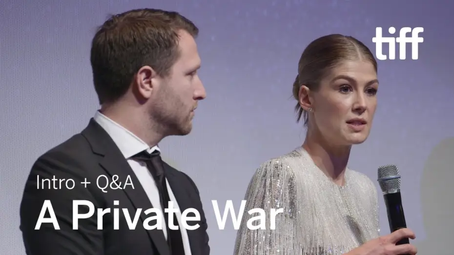 Wideo do filmu Prywatna wojna — Cast and Crew Q&A | TIFF 2018