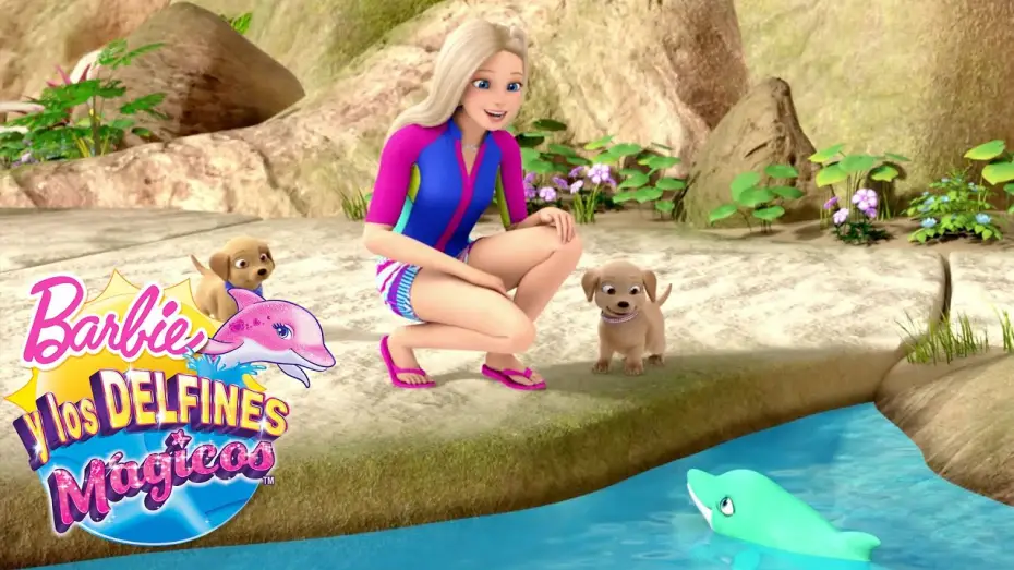 Wideo do filmu Barbie: Delfiny z magicznej wyspy — El delfín diamante | Barbie y los Delfines Mágicos | @BarbieenCastellano