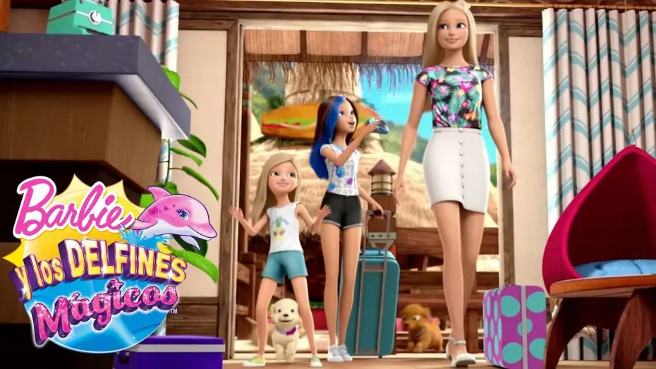 Wideo do filmu Barbie: Delfiny z magicznej wyspy — Vacaciones tropicales | Barbie y los Delfines Mágicos | @BarbieenCastellano