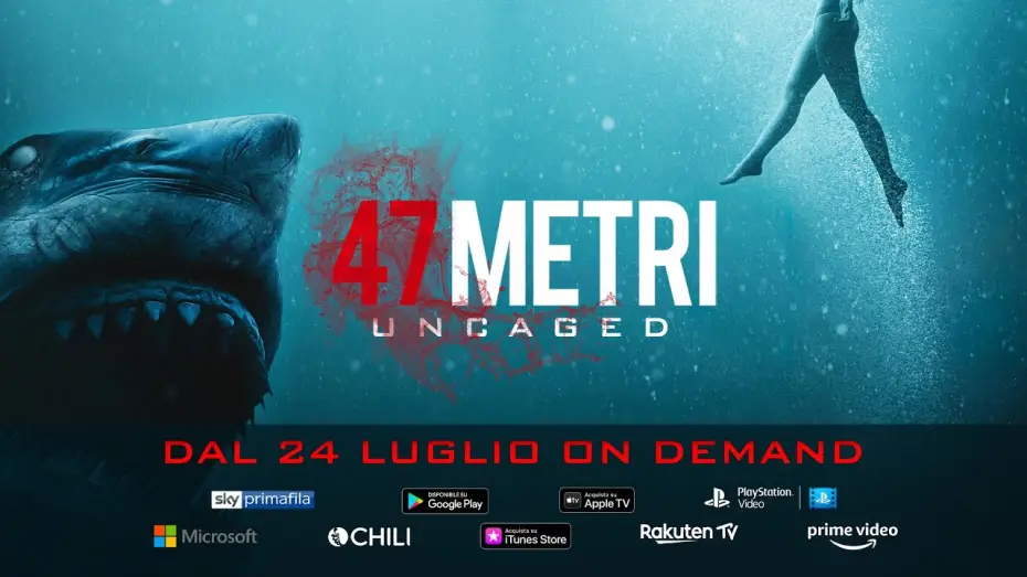 Wideo do filmu Podwodna pułapka 2: Labirynt śmierci — 47 METRI - UNCAGED | TRAILER UFFICIALE | DAL 24 LUGLIO ON DEMAND