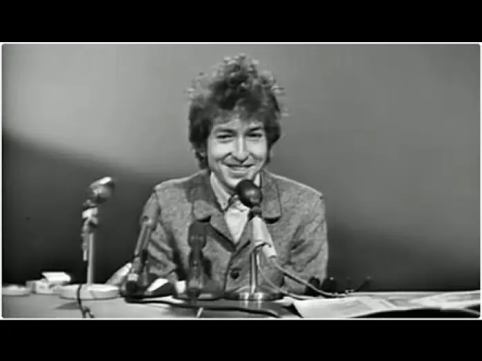 Wideo do filmu Dylan Speaks — Bob Dylan San Francisco Press Conference 1965