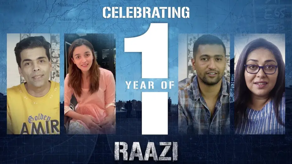 Wideo do filmu राज़ी — Celebrating one year of Raazi | Alia Bhatt | Vicky Kaushal | Meghna Gulzar | Karan Johar