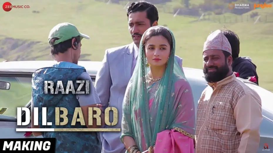 Wideo do filmu राज़ी — Dilbaro - Making | Raazi | Alia Bhatt | Harshdeep Kaur, Vibha Saraf & Shankar Mahadevan