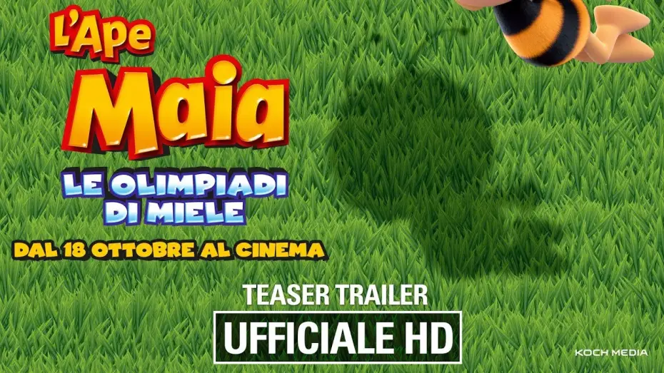 Wideo do filmu Pszczółka Maja: Miodowe igrzyska — L'Ape Maia - Le Olimpiadi di Miele - Teaser Trailer Ufficiale Italiano | HD