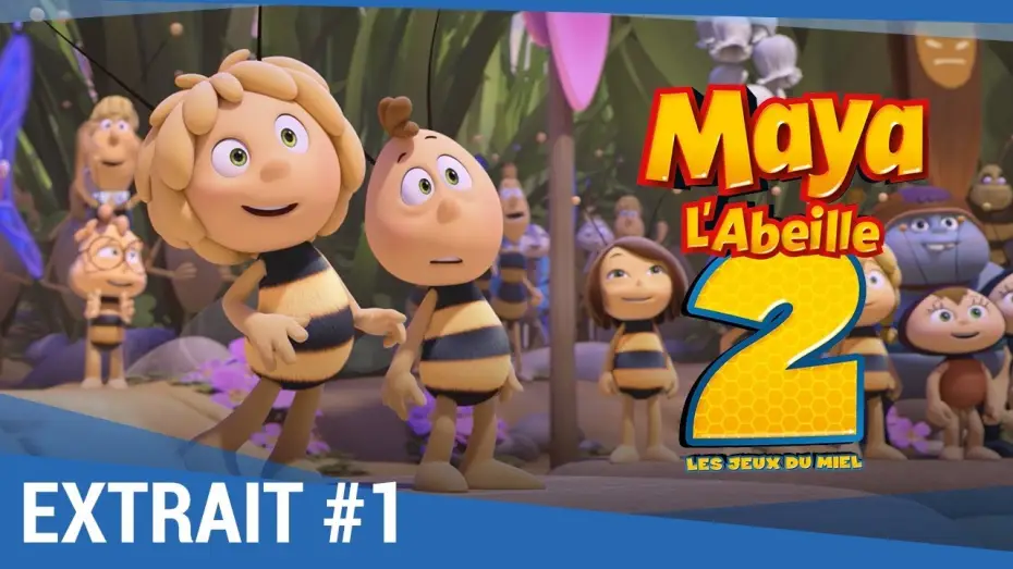 Wideo do filmu Pszczółka Maja: Miodowe igrzyska — MAYA L'ABEILLE 2 - Extrait "Les équipes"