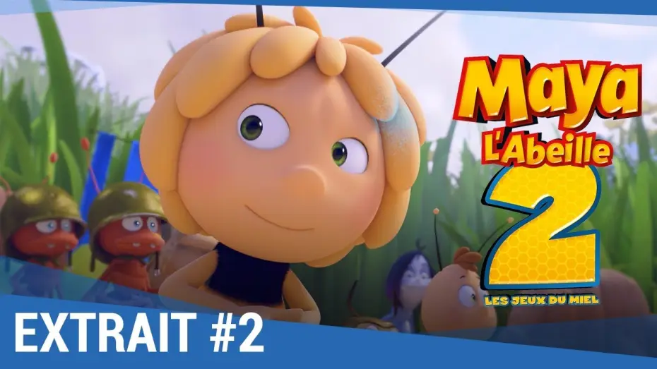 Wideo do filmu Pszczółka Maja: Miodowe igrzyska — MAYA L'ABEILLE 2 - Extrait "Bataille de Pollen