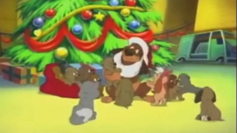 Wideo do filmu Pieskie Święta — 1998 All Dogs Christmas Carol Commercial