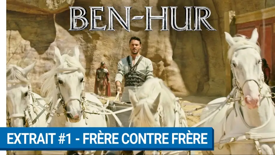 Wideo do filmu Ben-Hur — BEN-HUR - Extrait #1 : Frère contre frère (VOST)