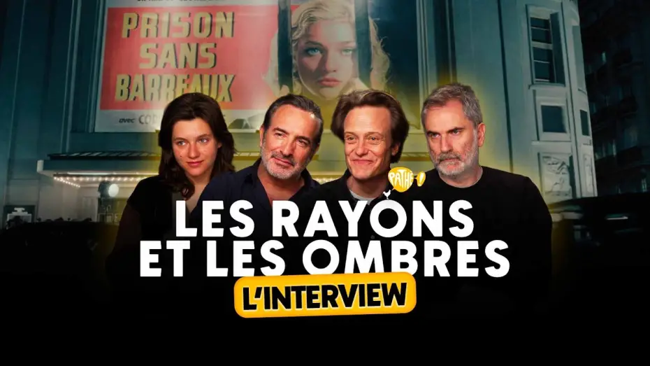 Wideo do filmu Les rayons et les ombres — L'INTERVIEW - LES RAYONS ET LES OMBRES (Jean Dujardin, Nastya Golubeva, Xavier Giannoli...)