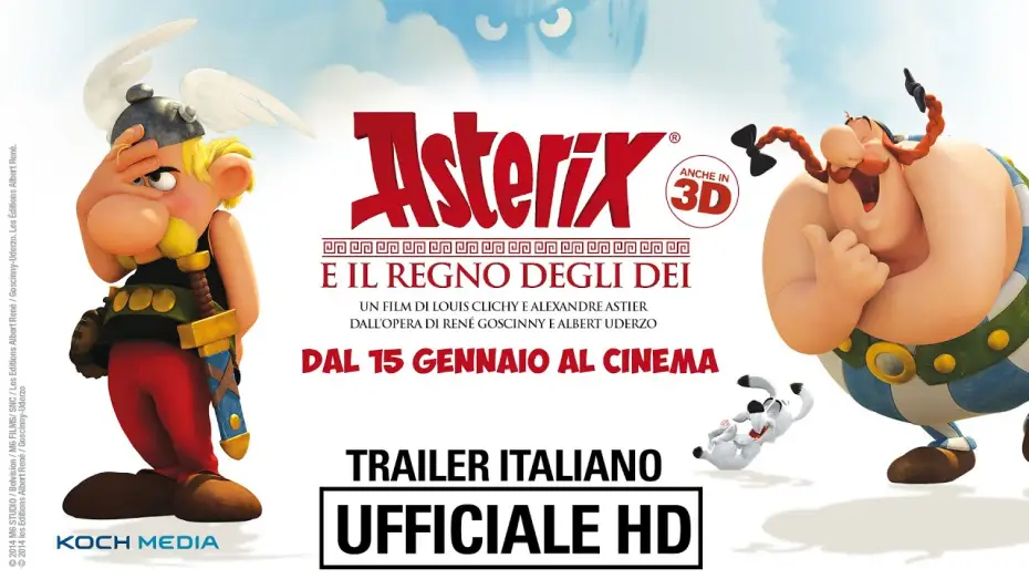 Wideo do filmu Asteriks i Obeliks: Osiedle bogów — Asterix e Il Regno degli Dei - Trailer ITA - Ufficiale - HD