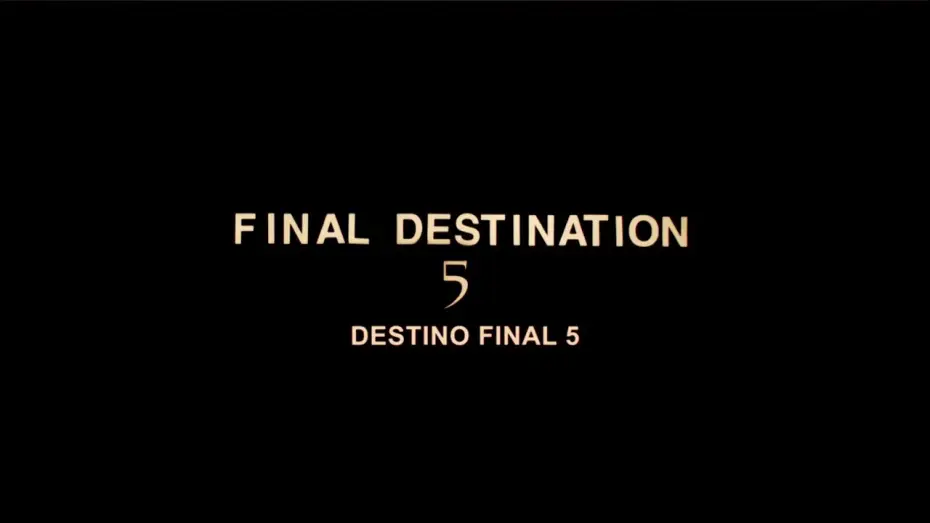 Wideo do filmu Oszukać przeznaczenie 5 — Final Destination 5 (Spanish) - Opening Credits