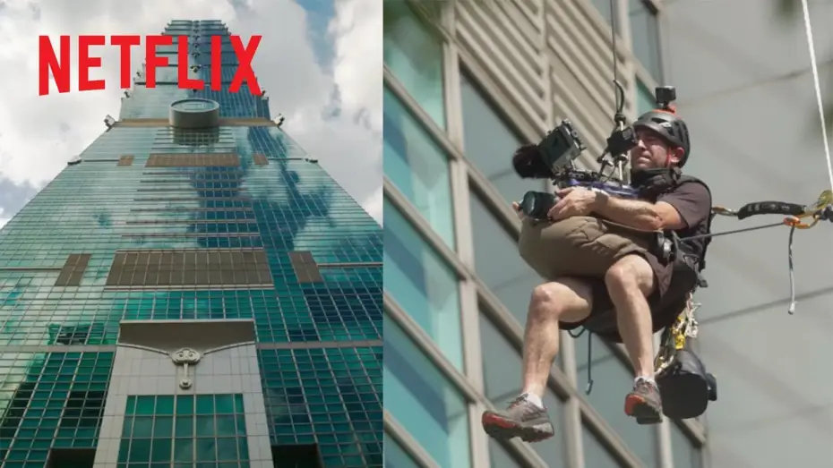 Wideo do filmu Wspinaczka na wieżowiec na żywo — Skyscraper Live | Behind The Scenes | Netflix