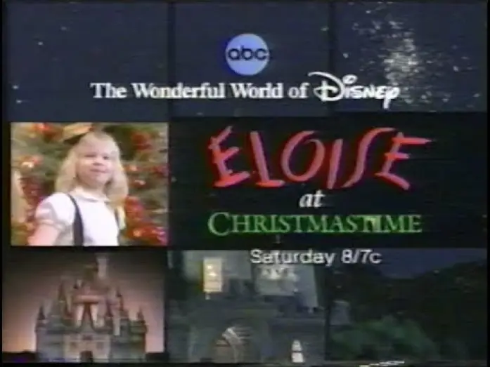 Wideo do filmu Eloise at Christmastime — "Eloise at Christmastime" On the Wonderful World of Disney Commercial from 2003