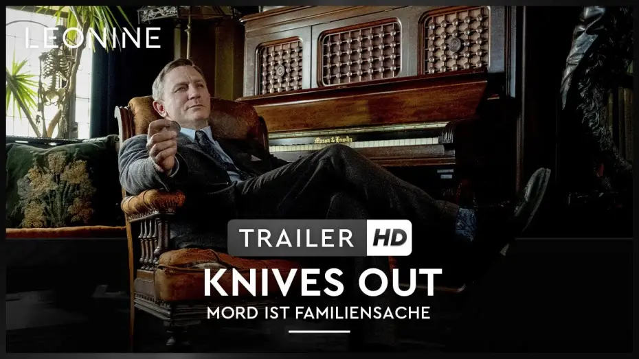Wideo do filmu Na noże — Knives Out – Mord ist Familiensache  - Trailer 1 - Deutsch HD
