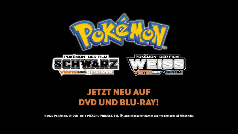 Wideo do filmu Pokémon: Czerń – Victini i Reshiram — Pokémon - Der Film: Schwarz / Weiß - Trailer [HD] Deutsch / German