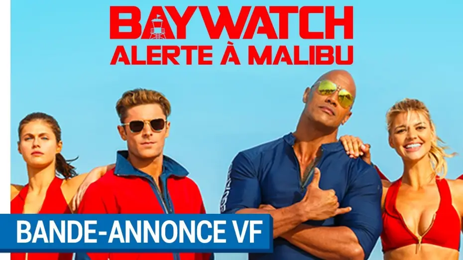 Wideo do filmu Baywatch. Słoneczny patrol — BAYWATCH : ALERTE À MALIBU - Bande Annonce VF