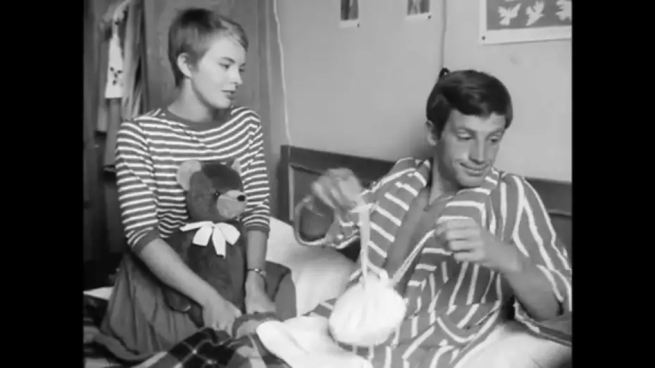 Wideo do filmu Do utraty tchu — À bout de souffle (1960) - C'est bien des idées de fille ça