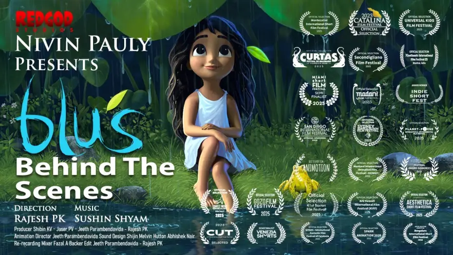 Wideo do filmu Blu’s — Blu’s | Behind the Scenes | Animated short film by Rajesh PK | RedGod Studios