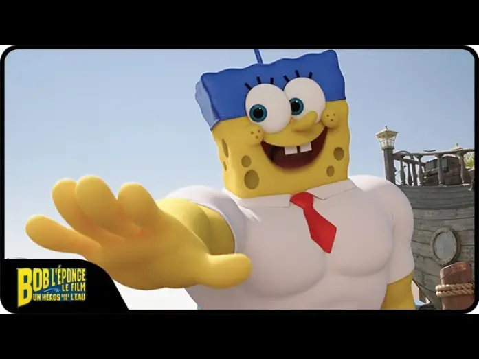 Wideo do filmu Spongebob: Na suchym lądzie — BOB L'EPONGE - Bande Annonce VF