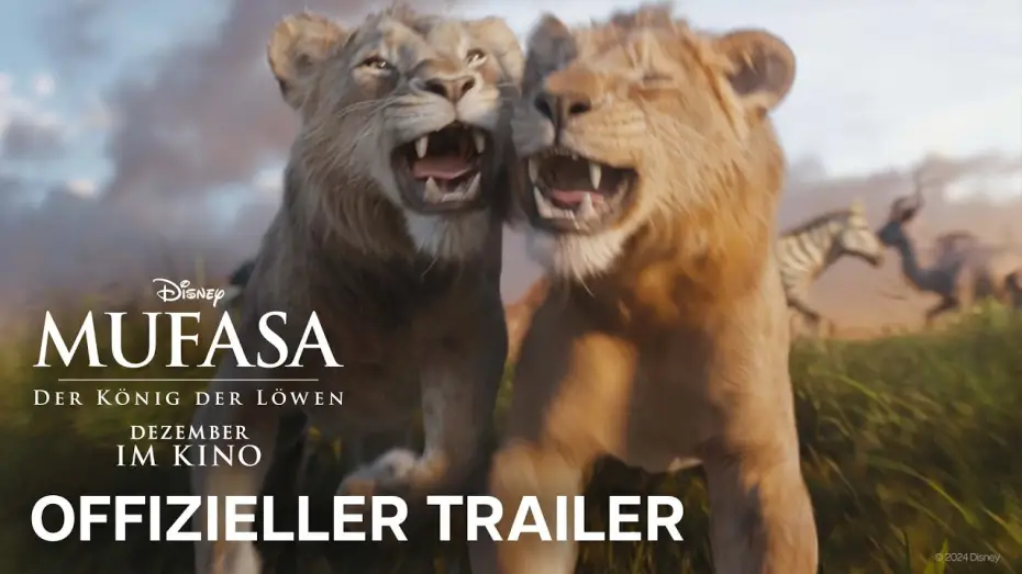 Wideo do filmu Mufasa: Król Lew — Offizieller Trailer
