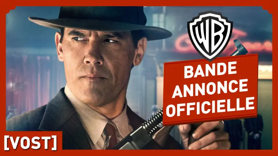 Wideo do filmu Gangster Squad. Pogromcy mafii — Gangster Squad - Bande Annonce Officielle (VOST) - Josh Brolin / Ryan Gosling / Sean Penn
