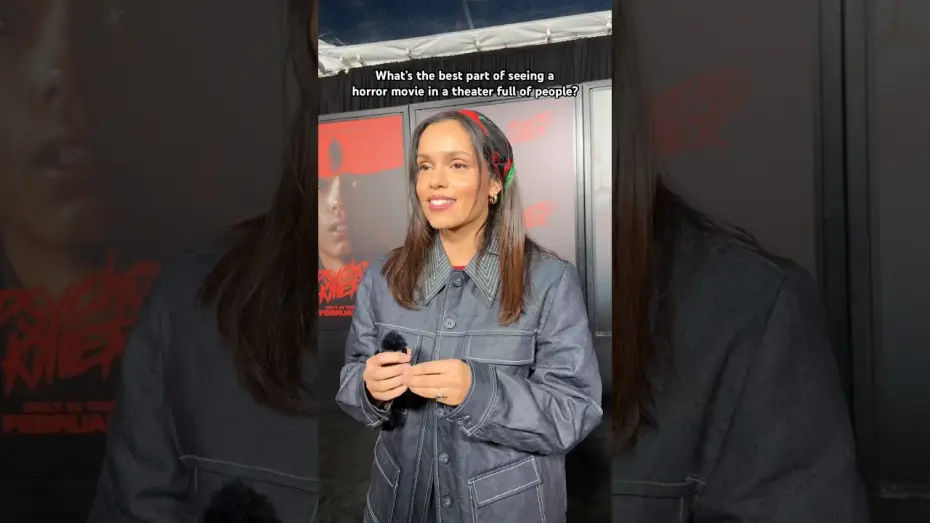 Wideo do filmu Psycho Killer — PSYCHO KILLER star Georgina Campbell on seeing scary films in theaters.