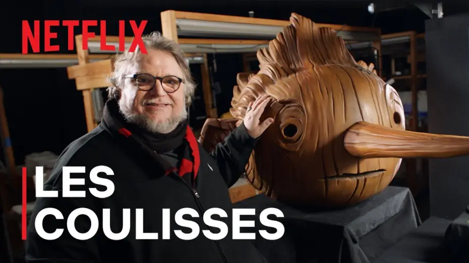 Wideo do filmu Guillermo del Toro: Pinokio — Dans les coulisses VOSTFR