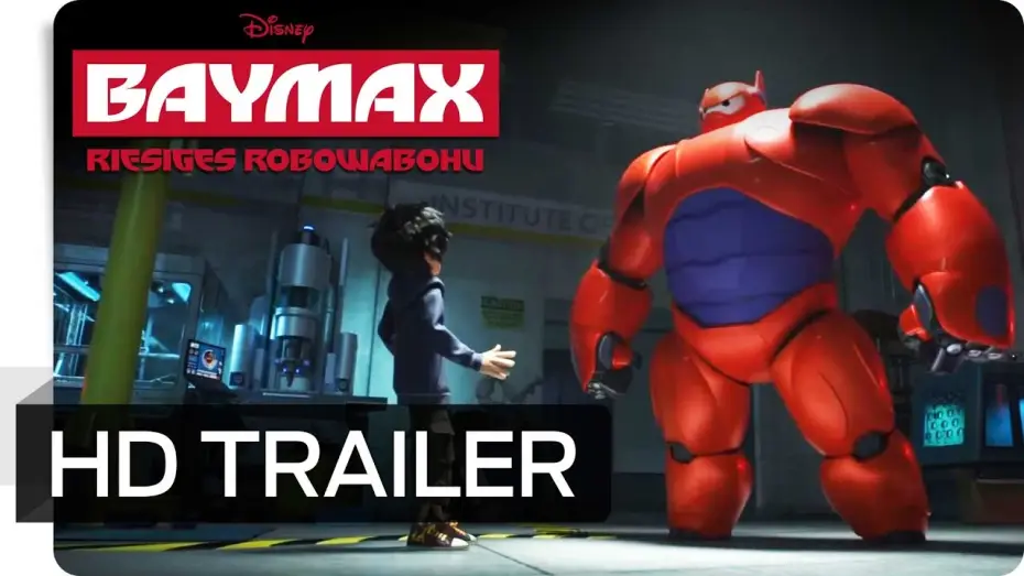 Wideo do filmu Wielka Szóstka — Baymax - Riesiges Robowabohu - Trailer #1 - Deutsch HD
