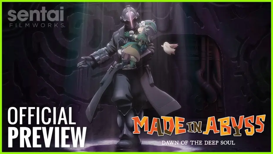 Wideo do filmu Wyprodukowano w Otchłani: Brzask duszy Otchłani — MADE IN ABYSS: Dawn of the Deep Soul Official Dub Trailer