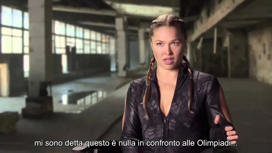 Wideo do filmu Niezniszczalni 3 — I Mercenari 3 - The Expendables: intervista a Ronda Rousey (sottotitoli in italiano)