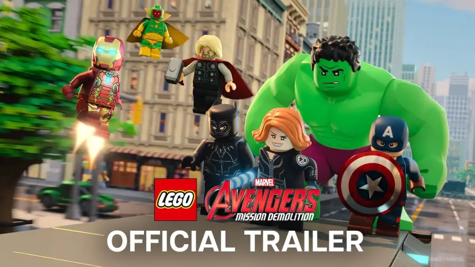 Wideo do filmu LEGO Marvel Avengers: Misja demolka — Official Trailer