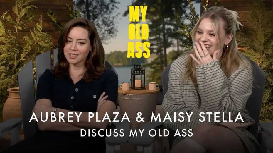 Wideo do filmu My Old Ass — Aubrey Plaza watches Maisy Stella while she sleeps - MY OLD ASS interview