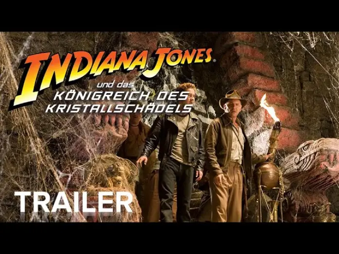 Wideo do filmu Indiana Jones i Królestwo Kryształowej Czaszki — Offizieller Trailer