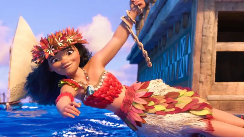 Wideo do filmu Vaiana: Skarb oceanu — Oceania - Il costume da guerriera di Vaiana - Featurette