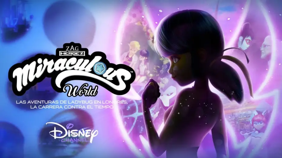 Wideo do filmu Świat Miraculum: Londyn, na krawędzi czasu — Disney Channel España - PROMO | Miraculous World: Londres, La Carrera Contra el Tiempo (NOV/2024)