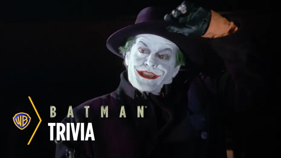 Wideo do filmu Batman — Trivia