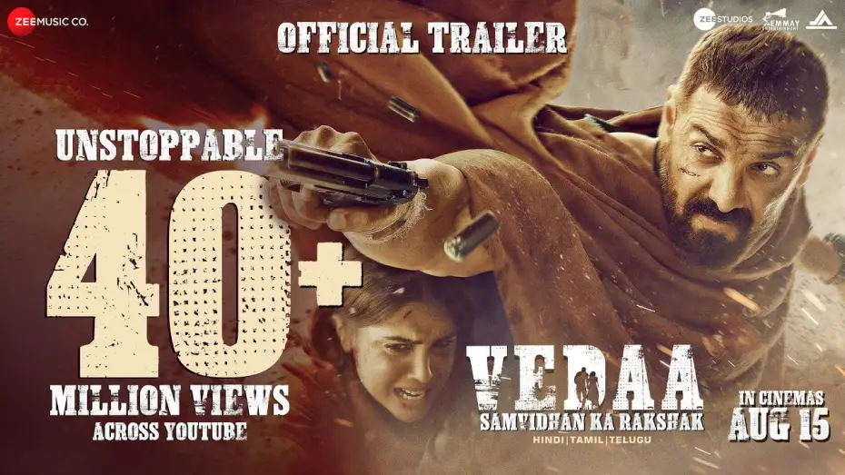 Wideo do filmu वेदा: संविधान के रक्षक — Official Trailer