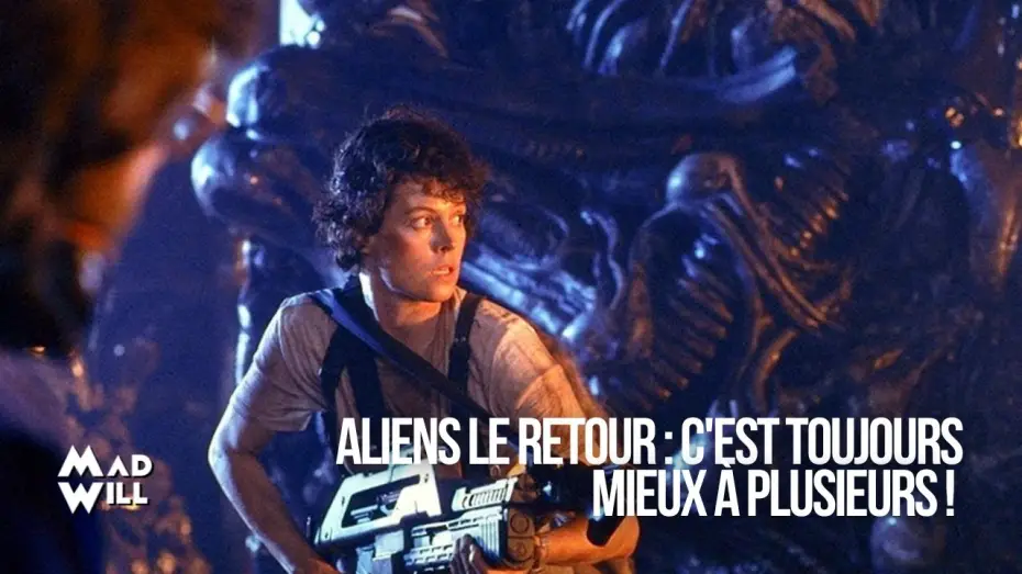 Wideo do filmu Obcy - decydujące starcie — ALIENS, LE RETOUR DE CAMERON : LA CRITIQUE CINÉ EN 3 MINUTES