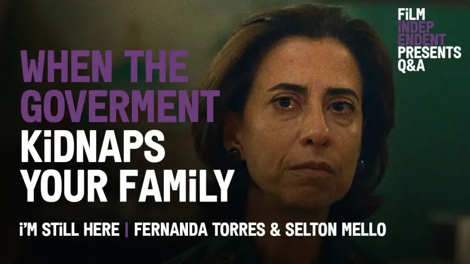Wideo do filmu I'm Still Here — When the Brazilian Government Kidnaped Its Own People - I’m Still Here Q&A