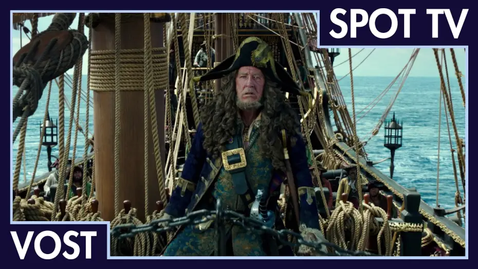 Wideo do filmu Piraci z Karaibów. Zemsta Salazara — Pirates des Caraïbes : La Vengeance de Salazar - Teaser VOST