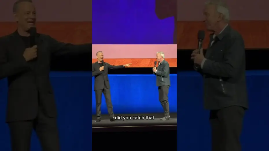 Wideo do filmu Toy Story 5 — Tom Hanks and Tim Allen take the stage at CinemaCon