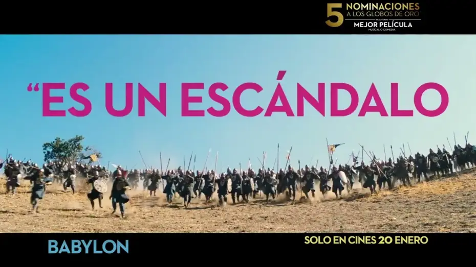 Wideo do filmu Babilon — Spot - Invitados