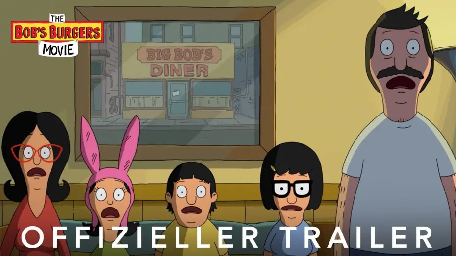Wideo do filmu Bob's Burgers: Film — Offizieller Trailer