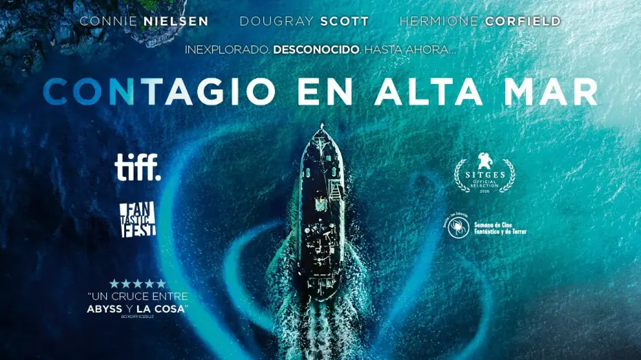 Wideo do filmu W otchłani lęku — CONTAGIO EN ALTA MAR - Tráiler VE