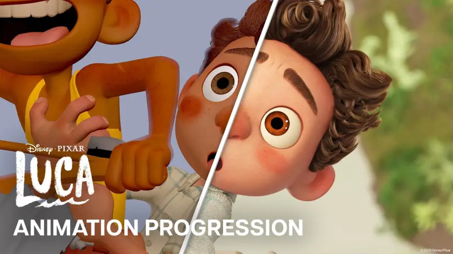Wideo do filmu Luca — Animation Progression | The Big Jump