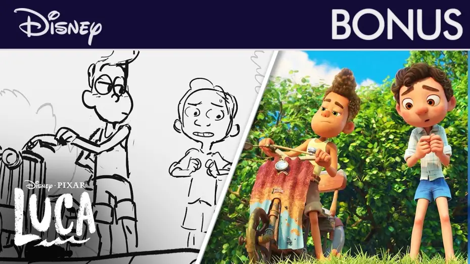 Wideo do filmu Luca — Progression de l'Animation de Luca | Le Grand Saut | @disneyfr