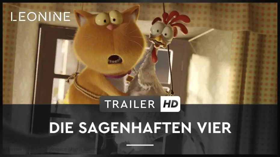 Wideo do filmu Agent Kot — Die sagenhaften Vier – Trailer (deutsch/german; FSK 0)